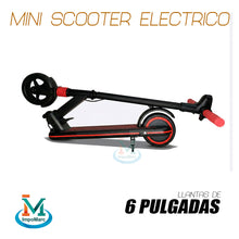 Cargar imagen en el visor de la galería, MINI SCOOTER ELECTRICO 6"