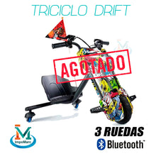 Cargar imagen en el visor de la galería, TRICICLO ELECTRICO DRIFT 3 RUEDAS 360°

