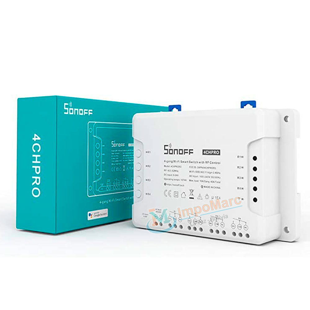 Sonoff 4CH PRO R3 Interruptor Inteligente WIFI de 4 canales