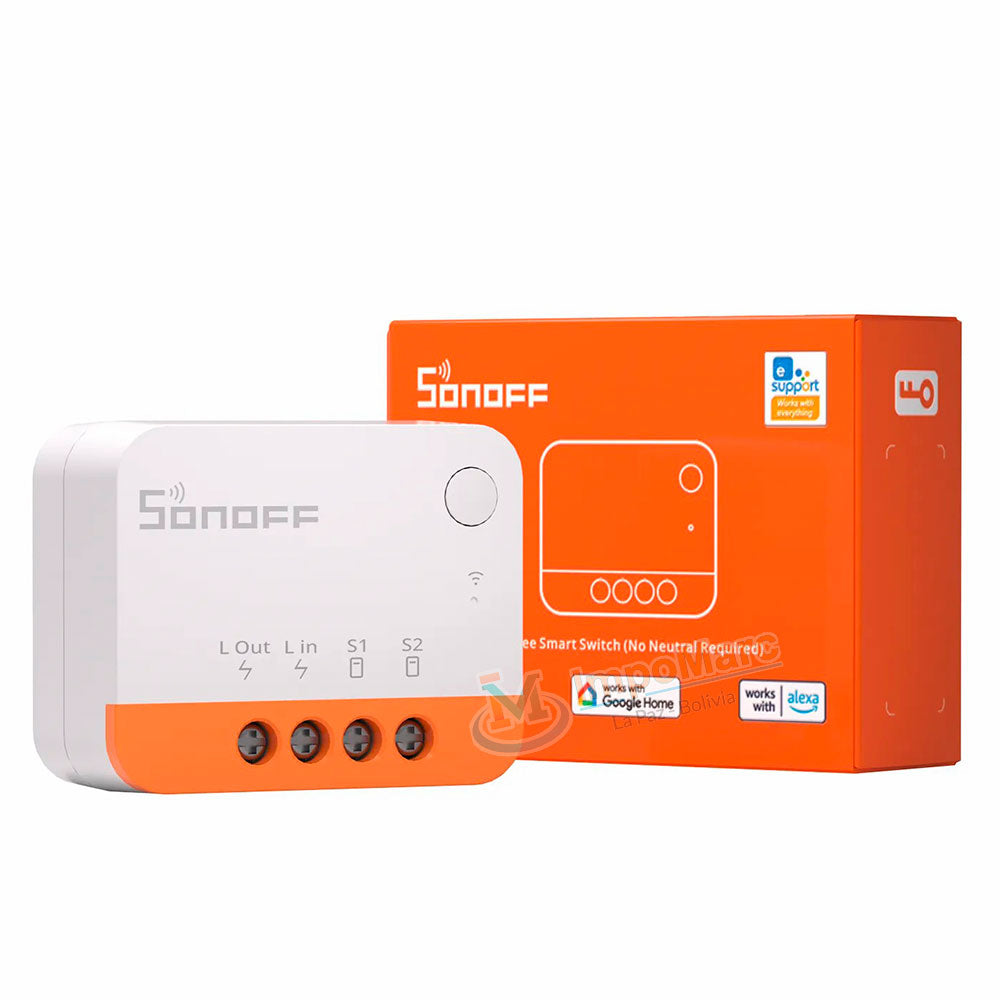 Sonoff ZBMINI L2 Interruptor Inteligente Zigbee (SIN NEUTRO)