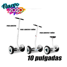 Cargar imagen en el visor de la galería, HOVERBOARD con manija 10&quot; Pulgadas - M1006
