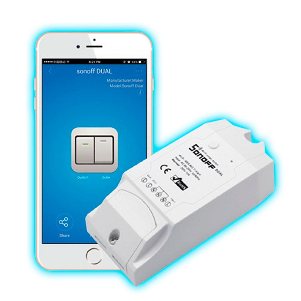 Sonoff Dual Interruptor Inteligente WIFI doble