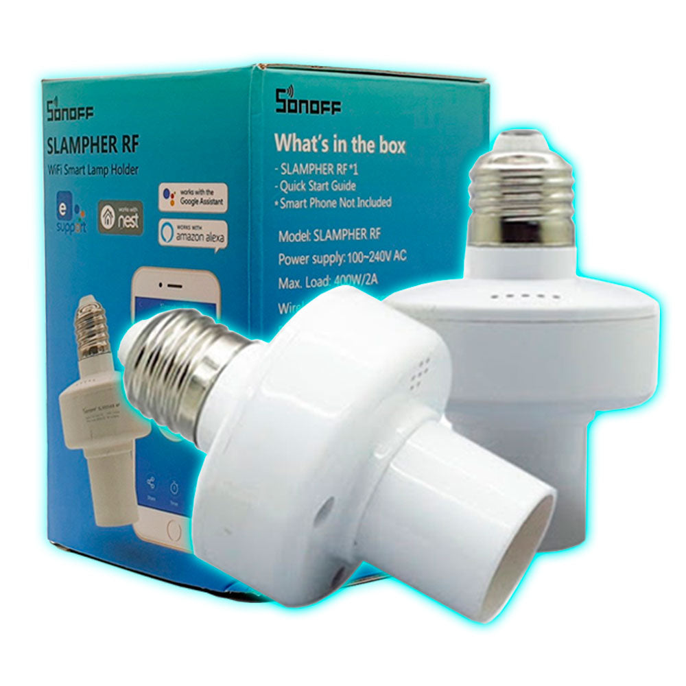 Sonoff Slampher RF Interruptor Inteligente WIFI tipo soquet