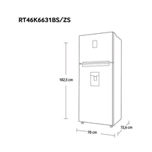 Cargar imagen en el visor de la galería, Refrigerador 453 lts. Samsung RT46K6631BS
