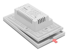 Cargar imagen en el visor de la galería, Sonoff T0US3C Interruptor Inteligente WIFI  Touch de 3 contacto (blanco)
